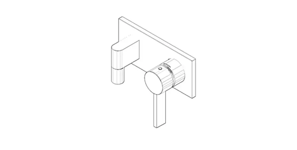 DORNBRACHT Anschluss für Brause Wand ERSATZTEILE 04110302603 150 x 85 x 135 mm Chrom, 04110302603-00 Galeriebild 1